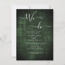 Modern grönt i bröllop