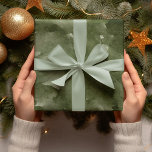 Modern Grönt i julvatten Presentpapper<br><div class="desc">Modern Grönt i julvatten</div>