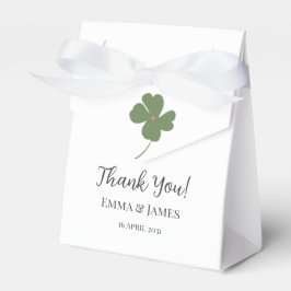 Modern Grönt Irish Fyrklöver Tack Presentaskar