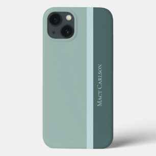 Modern Grönt med stripe och Baby blue