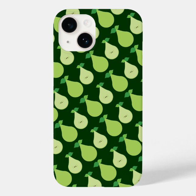 Modern Grönt Pear SG7 Fodral (Baksida)