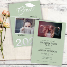 Modern Grönt Student 2 Photo Studenten Silver