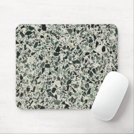 Modern Grönt Terrazzo Musmatta