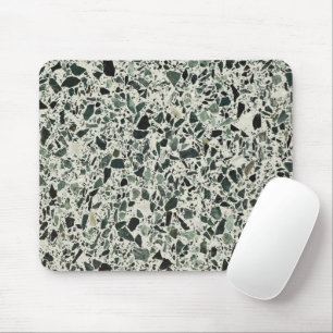 Modern Grönt Terrazzo Musmatta