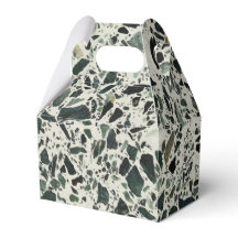 Modern Grönt Terrazzo