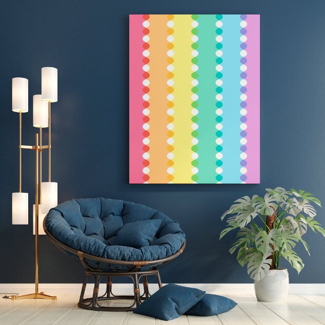Modern Groovy Rainbow LGBTQIA+ Poster (Skapare uppladdad)