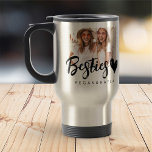 Modern Grunge Heart Best Friends BFF-foto Resemugg<br><div class="desc">Design består av roligt och lekfull typografi med sans serif- och serif-teckensnitt. Lägg till ett anpassningsbar-foto.</div>