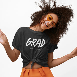 Modern Grunge Typo GRAD Klass 2026 T Shirt