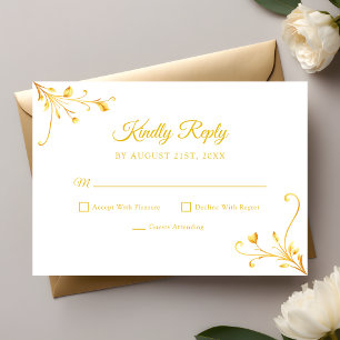 Modern Gul Blommig Minimalistisk Quinceanera OSA Kort