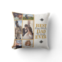 Modern Guld Bästa Pappa någonsin Fotokollage