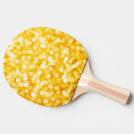 Modern Guld Bokeh Ping Pong Paddle Pingisracket