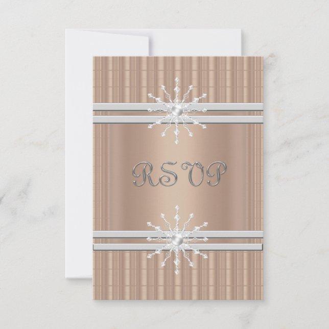 MODERN GULD CRYSTAL RIPPLE OSA KORT (Framsida)