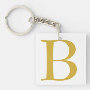 Modern Guld Färg Monogram Add Namn Initial