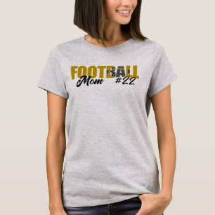 Modern Guld-fotboll Mamma T Shirt