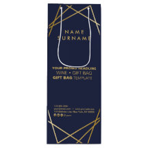 Modern Guld Geometric Promotional Marknadsföring