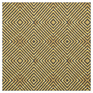 Modern Guld Glitter Patterned Fabric Tyg