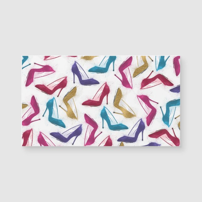 Modern Guld Högklackar Watercolor (Framsida)