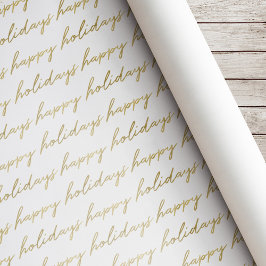 Modern guld kalligrafi jul presentpapper