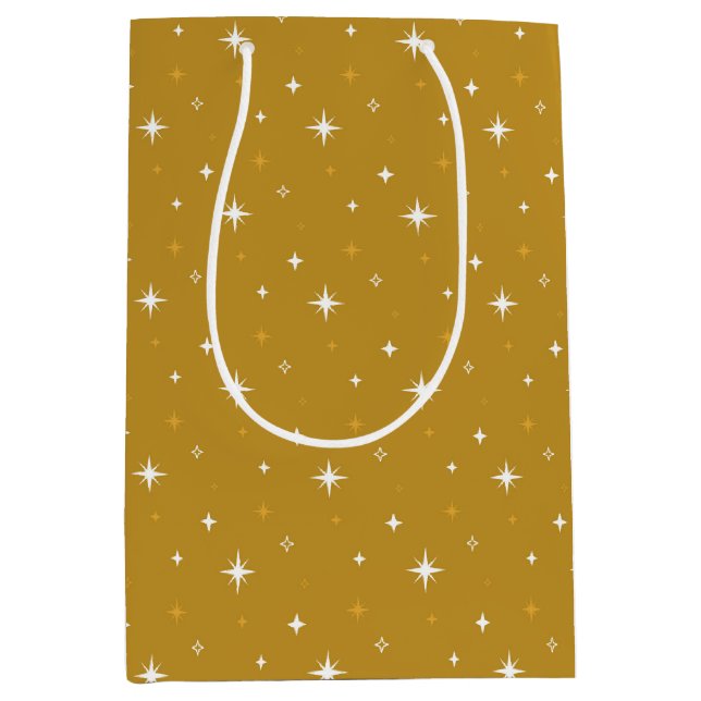 Modern Guld-klingande stjärnor (Framsidan)