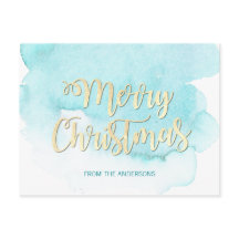 Modern Guld och blå julstrupsfärg