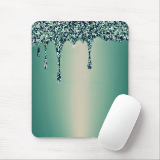 Modern Guld Ombre Marble Glam Metallic Foil Musmatta