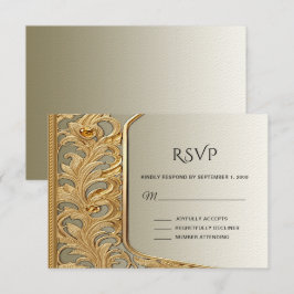 Modern Guld Ornate OSA kort