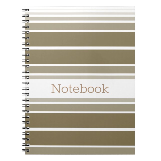 Modern guld rand anteckningsbok (Framsidan)