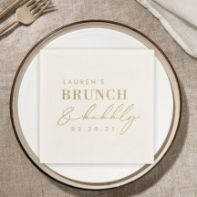 Modern guldbröllopsbrunch och bubbel brudfest