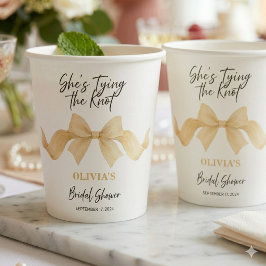 Modern Guldslinga Hon Giftar Sig Bröllopsfest