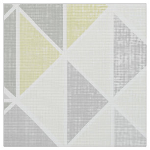 Modern Gult Struktur Retro Personlig Fabric Tyg