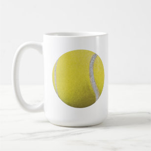Modern Gult Tennis Boll Kaffemugg
