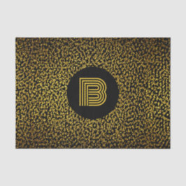 Modern gyllene gyllene prickar svart