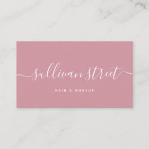 Modern Hair Makeup Visitkort