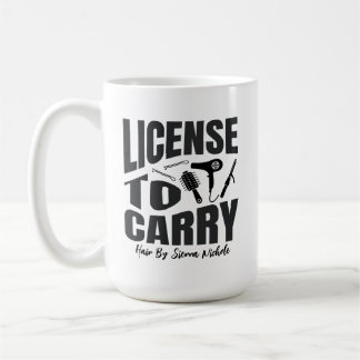 Modern Hair Salon Stylist Kaffemugg