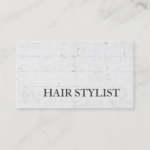 Modern Hair Stylist-Professionell för väggdesign Visitkort