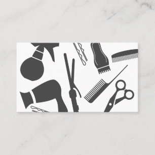 Modern Hair Stylist Visitkort