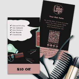 Modern Hairdresser $10 rabatt Rabattkort
