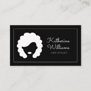 Modern Hairstylist Visitkort