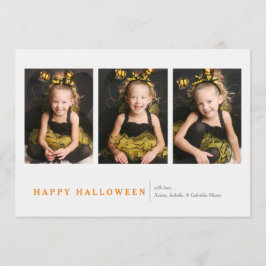 Modern Halloween Kort