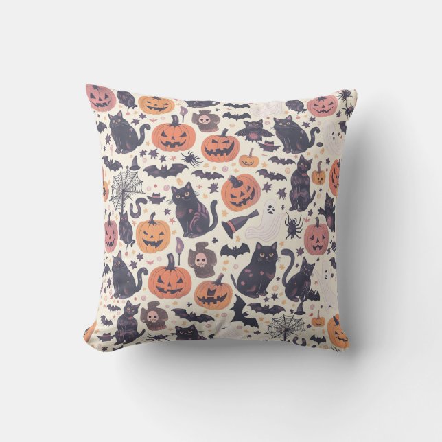 modern halloween kudde (Framsida)