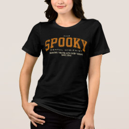 Modern Halloween Spöklik Tandhygienist Anpassad T Shirt