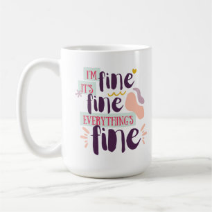 Modern Hand-Lettered "Bra"-kaffe Kopp