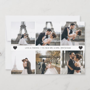 Modern hand-Lettered Photo Collage Tack Kort