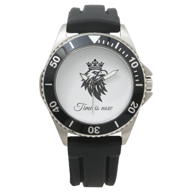 Modern handklocka med stilfull utseende armbandsur (Framsida)