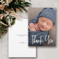 Modern Handlettering Anpassningsbar Baby Shower Bo