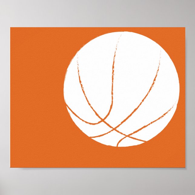 Modern handmålad basket Art. 1 av 6 Poster (Framsidan)