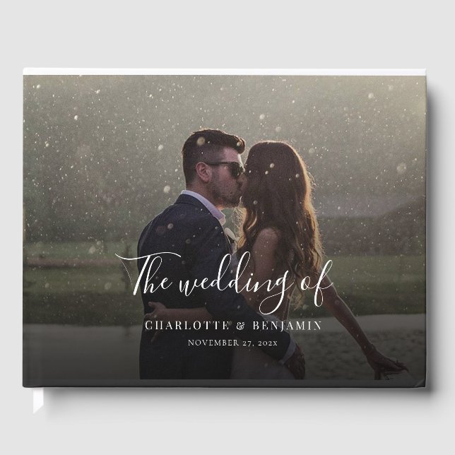 Modern handskriven bild av Bröllop Gästböcker (Framsida)