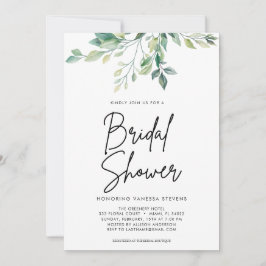 Modern handskriven Möhippa för svart skript Inbjudningar