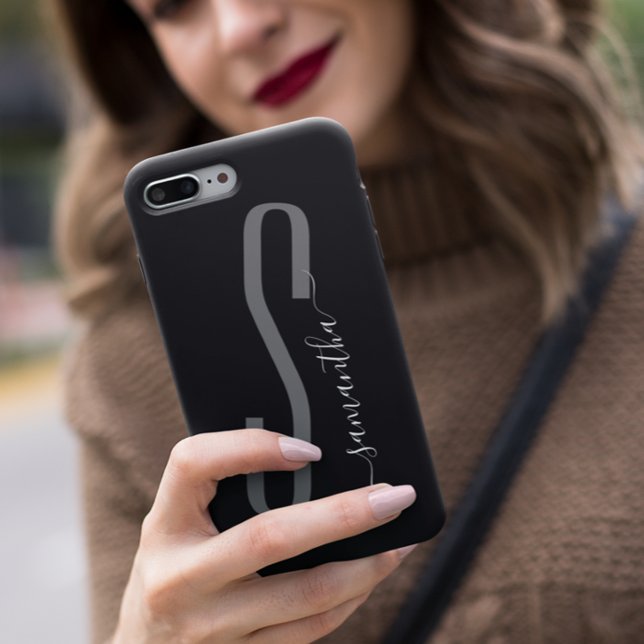 modern handskriven monogram (Skapare uppladdad)