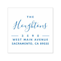 Modern handskriven Namn-Returadress